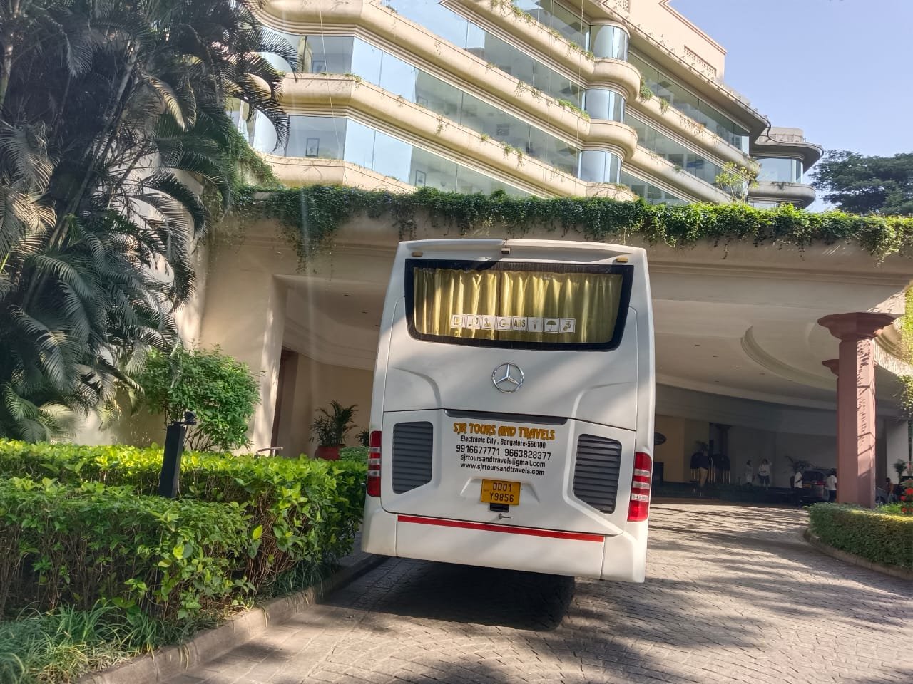 SJR Tours and Travels luxury coach & bus
