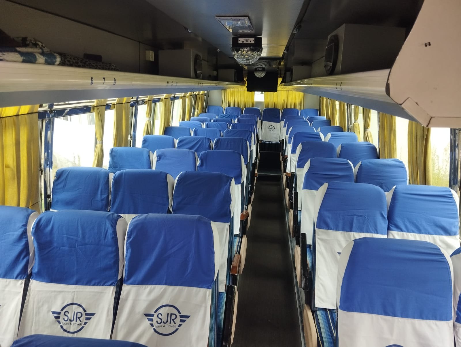 SJR Tours and Travels luxury coach & bus
