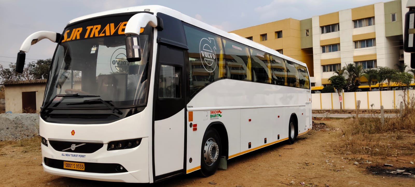 SJR Tours and Travels luxury coach & bus