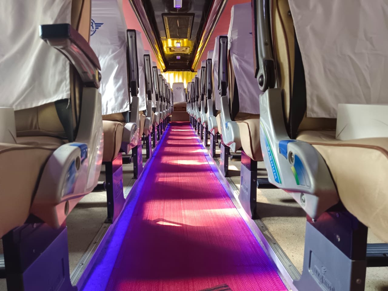 SJR Tours and Travels luxury coach & bus