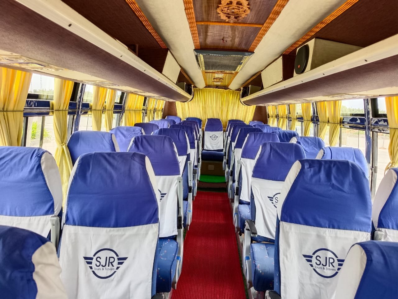 SJR Tours and Travels luxury coach & bus
