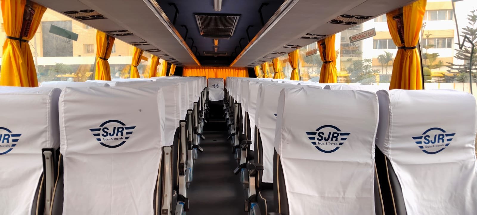 SJR Tours and Travels luxury coach & bus